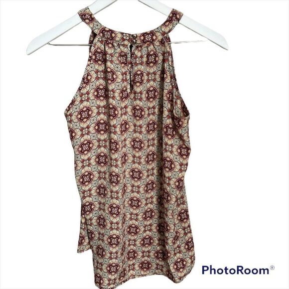 Stitch Fix Papermoon Top Womens XS Boho Sleeveless Halter Blouse - Picture 2 of 5